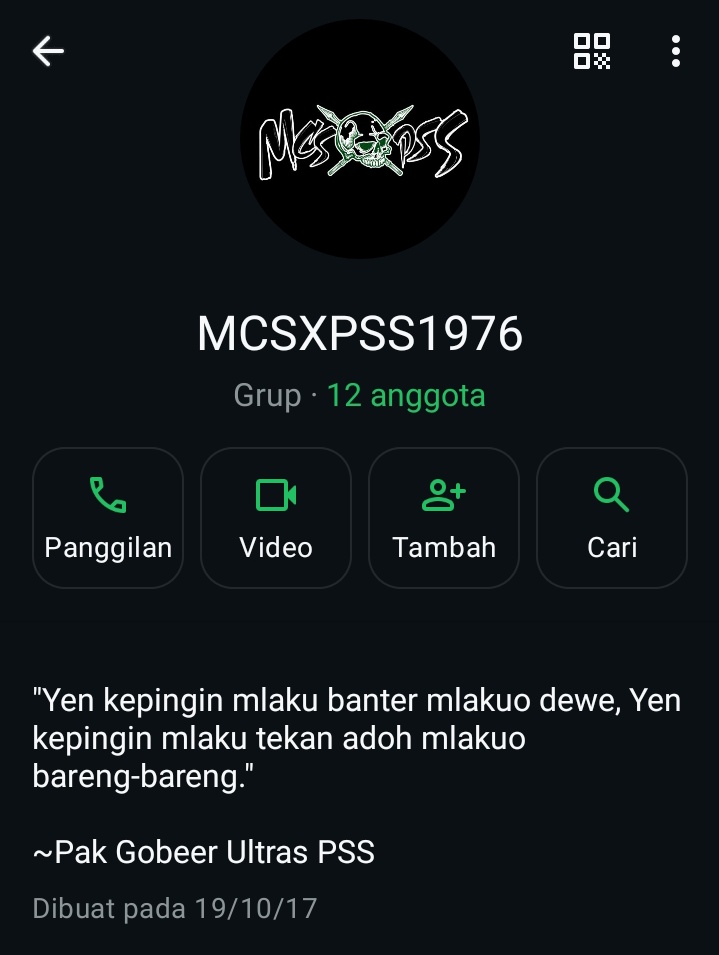 mcsxpss's tweet photo. Sejak awal kami berdiri, deskripsi grup whatsapp kami tidak pernah berubah. Terimakasih🫂❤‍🩹 https://t.co/dz7vOgIN5e