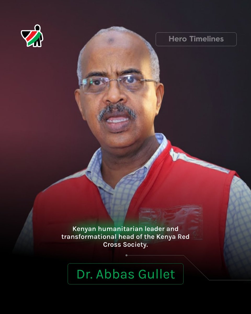 Emergency response in Kenya didn’t get faster by chance. <a href="/Abbas_Gullet/">Abbas Gullet</a> redesigned how help reaches people when minutes matter.

Which crisis response under his tenure stands out most to you?

#KenyanHeroes