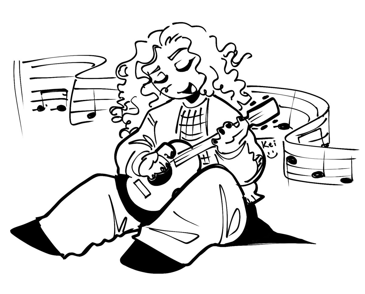 Doodle for birthday card.. happy birthday music guy #chonnyjash