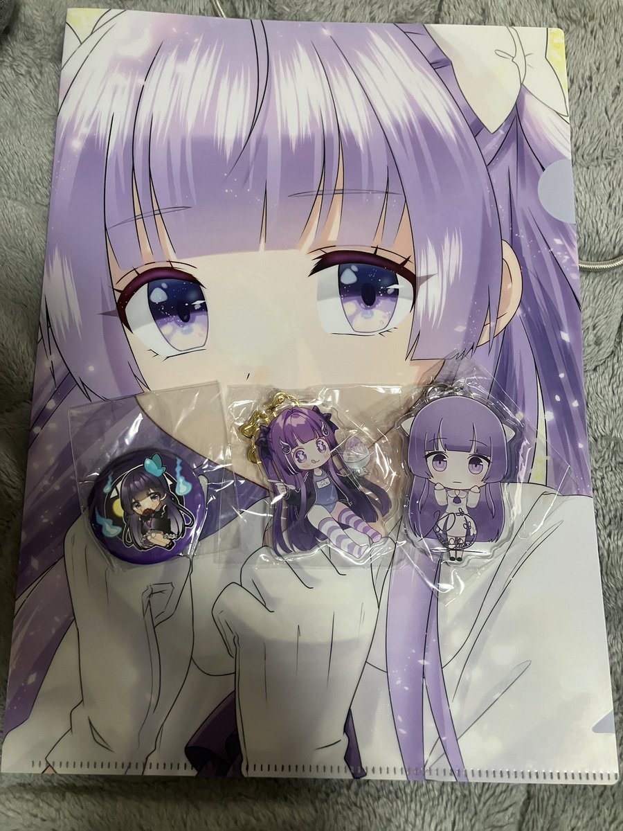 つくものグッズコンプありがとう🦋♡ コレでさらに運気アップ！大判