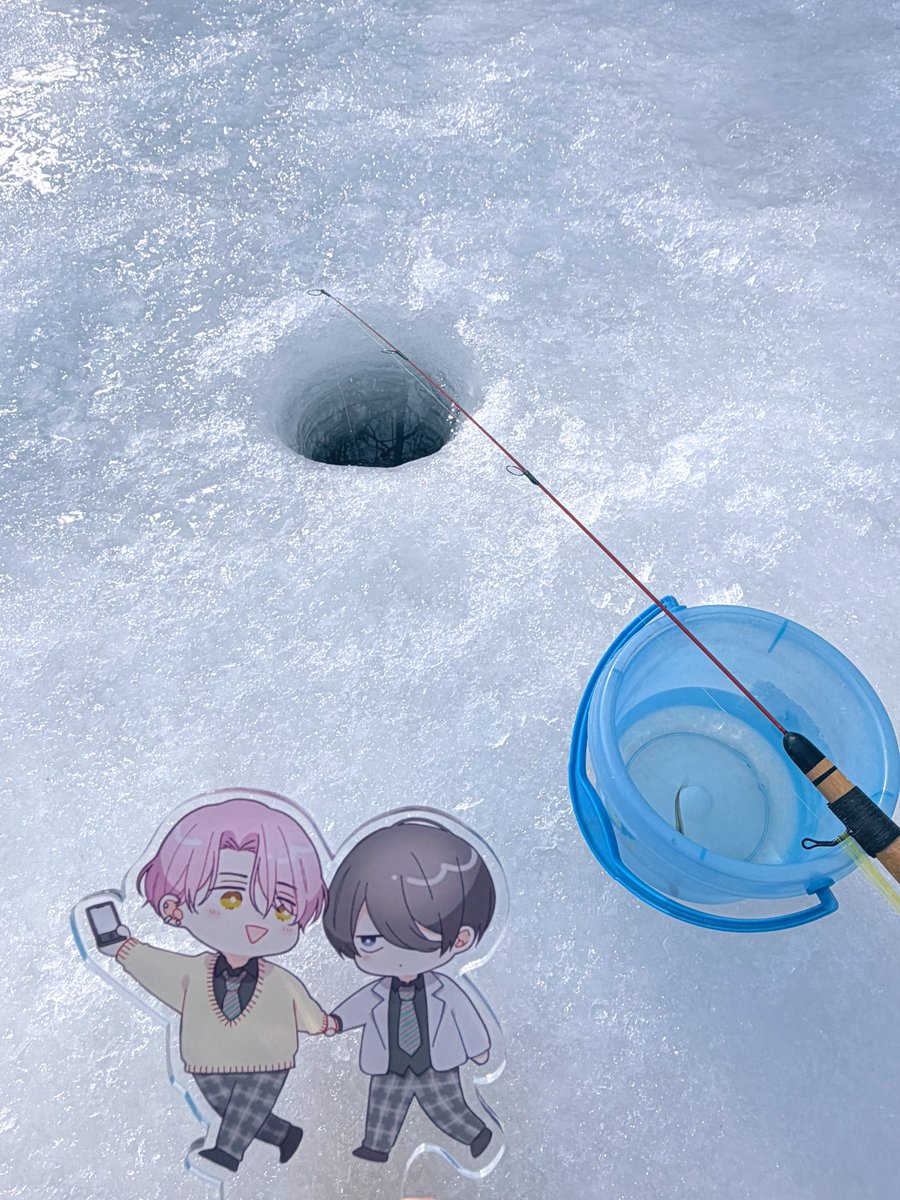 わかさぎ釣りだよひぃくん