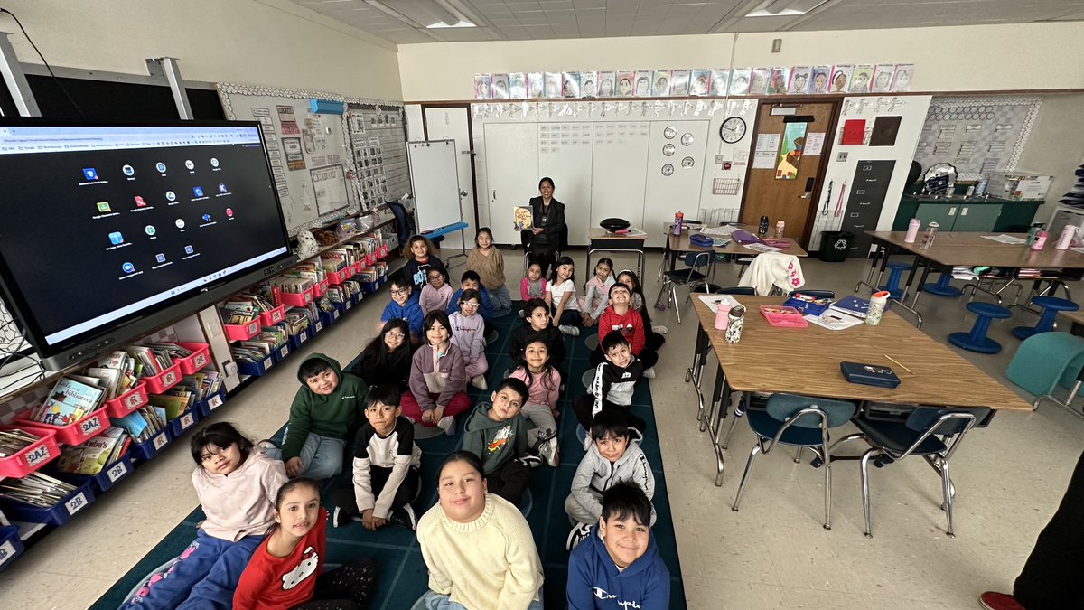 TatianaMemoli's tweet photo. What a wonderful World Read Aloud Day at JFK Elementary School! I truly enjoyed every moment reading with the incredible students in Mrs. Pignato and Mrs. Lunig’s class. 📚😊
@PortChesterUFSD @CMooreJFK #PCPride #WRAD https://t.co/V65gmCQi5S