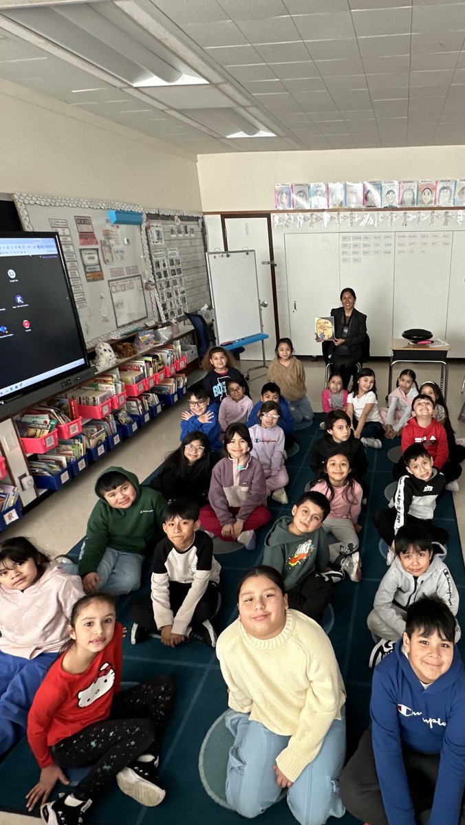 TatianaMemoli's tweet photo. What a wonderful World Read Aloud Day at JFK Elementary School! I truly enjoyed every moment reading with the incredible students in Mrs. Pignato and Mrs. Lunig’s class. 📚😊
@PortChesterUFSD @CMooreJFK #PCPride #WRAD https://t.co/V65gmCQi5S