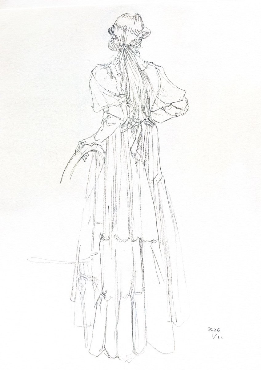 20260111 #中野ファッションクロッキー