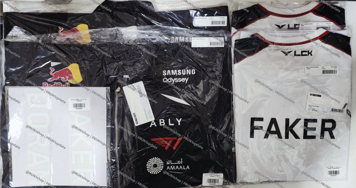 RUN1shop's tweet photo. 📮#RUN1update 🇹🇭 รอบส่งกลับ 30 Jan. ถึงไทย 4 Feb. 2026
สินค้า T1 World Champions | T1 Uniform | shop-T1
📢 แจ้งยอดชำระรอบ2 และเริ่มจัดส่งตั้งแต่วันนี้ค่ะ🙇🏻♀️🙏🏻 https://t.co/jj4ms7C66X
