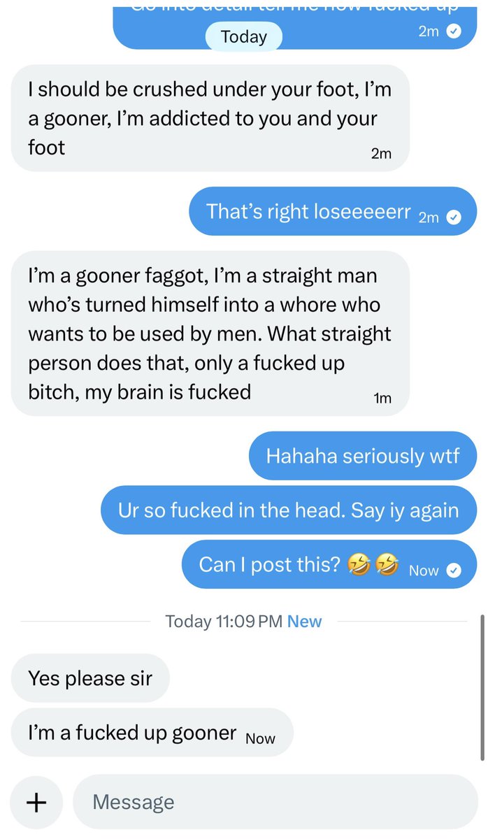GSupremebeing's tweet photo. Yes, even straight guys actually get this messed up in the head. Look at this loser 🤣 wtf https://t.co/ZFN6mjvqI3