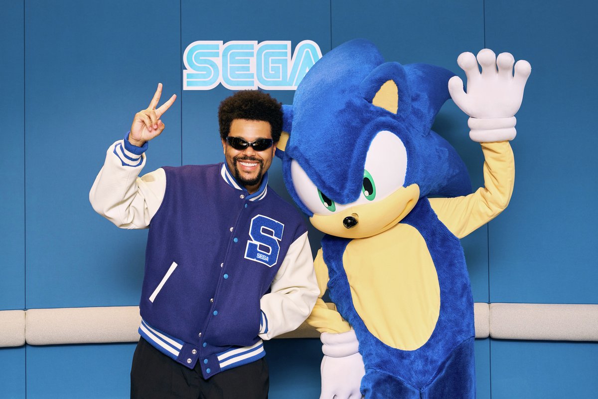 Thanks for visiting SEGA of JAPAN HQ, The Weeknd!!  
大のセガファンというThe Weekndさんが東京のセガ本社に来社されました！