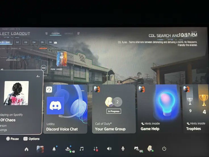 Avoiduhh's tweet photo. @PressureJD im sure were on pc. took a pic of before game started bc u timered us lol. clearly on ps5 https://t.co/WbUpLwKqFJ