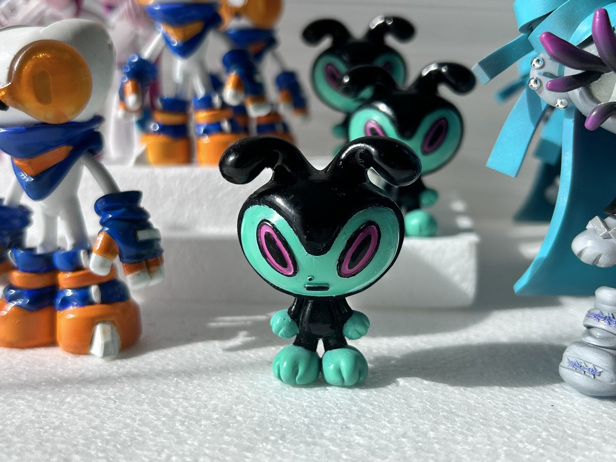 改めて📣 ニロス屋さんがフィギュア化して下さったtacomiyaキャラたち