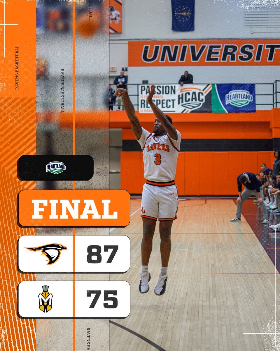AURavensMBB's tweet image. Big road win tonight at Manchester!!