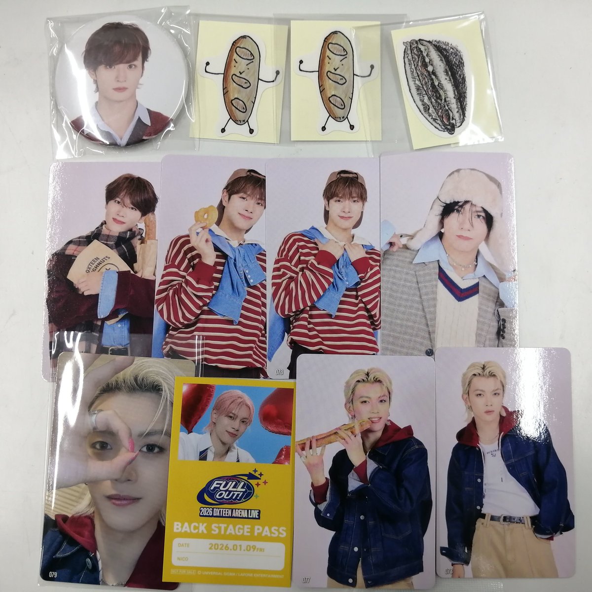 入荷情報】 #DXTEEN DXTEEN 2026 アリーナツアー FULL OUT! のトレカ