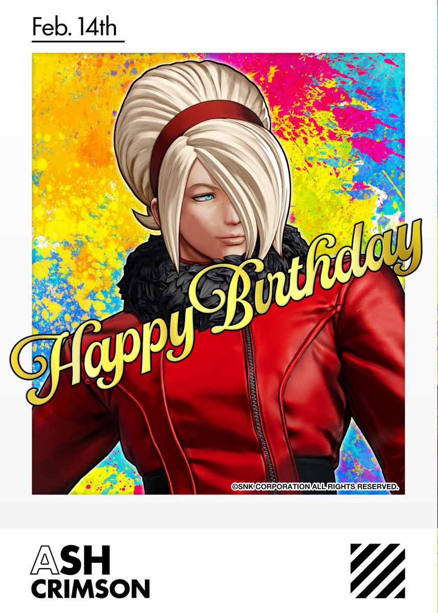 ＼\🌟 HAPPY BIRTHDAY 🌟/／

【2月14日】は アッシュ・クリムゾン の誕生日！
あなたのお祝いメッセージ、ぜひ届けてね💐