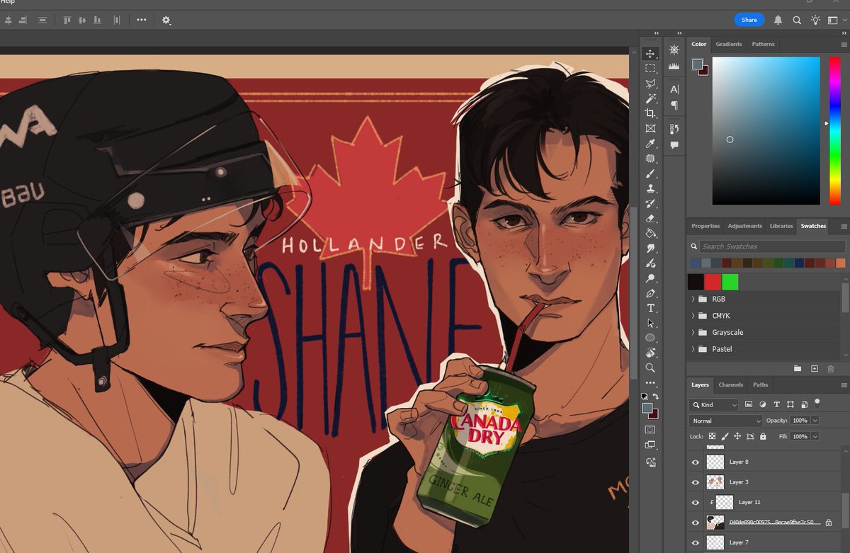 bring in the first ginger ale #heatedrivalry