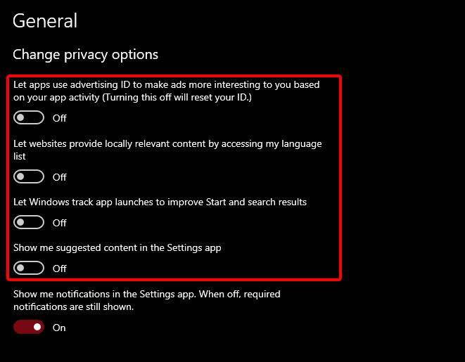 🚨 PROTECT YOUR PRIVACY 🚨

Disable these 4 privacy settings on Windows to increase FPS and stop Windows from taking your information 🙌