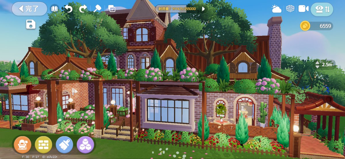 ala1ala1ala1's tweet image. 森の中にあるぽつんとしたおうち作ろうとしたのに、
なんか気付いたらやばい事になってて取り返しつかんくなってた笑笑
 #ハートピアスローライフ  #ハートピア