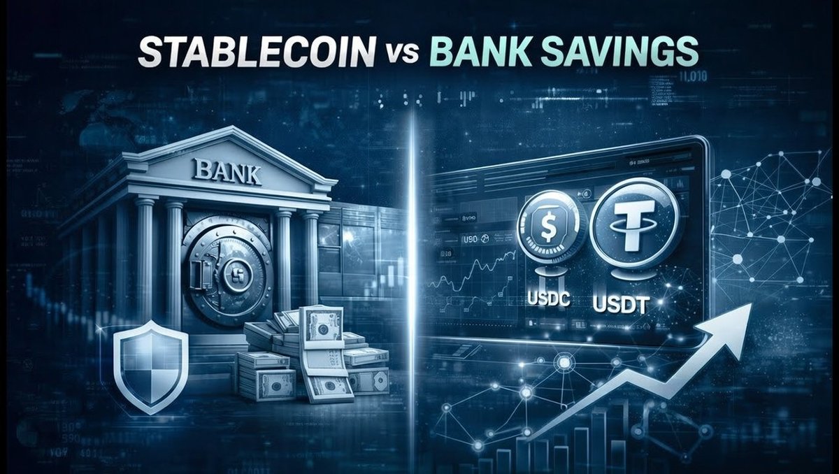 💳Stablecoins aren’t replacing banks but they are quietly unbundling what banks used to do exclusively.

Payments, settlement, custody, and liquidity access are becoming modular and directly accessible. What once required a full banking relationship can now be done through