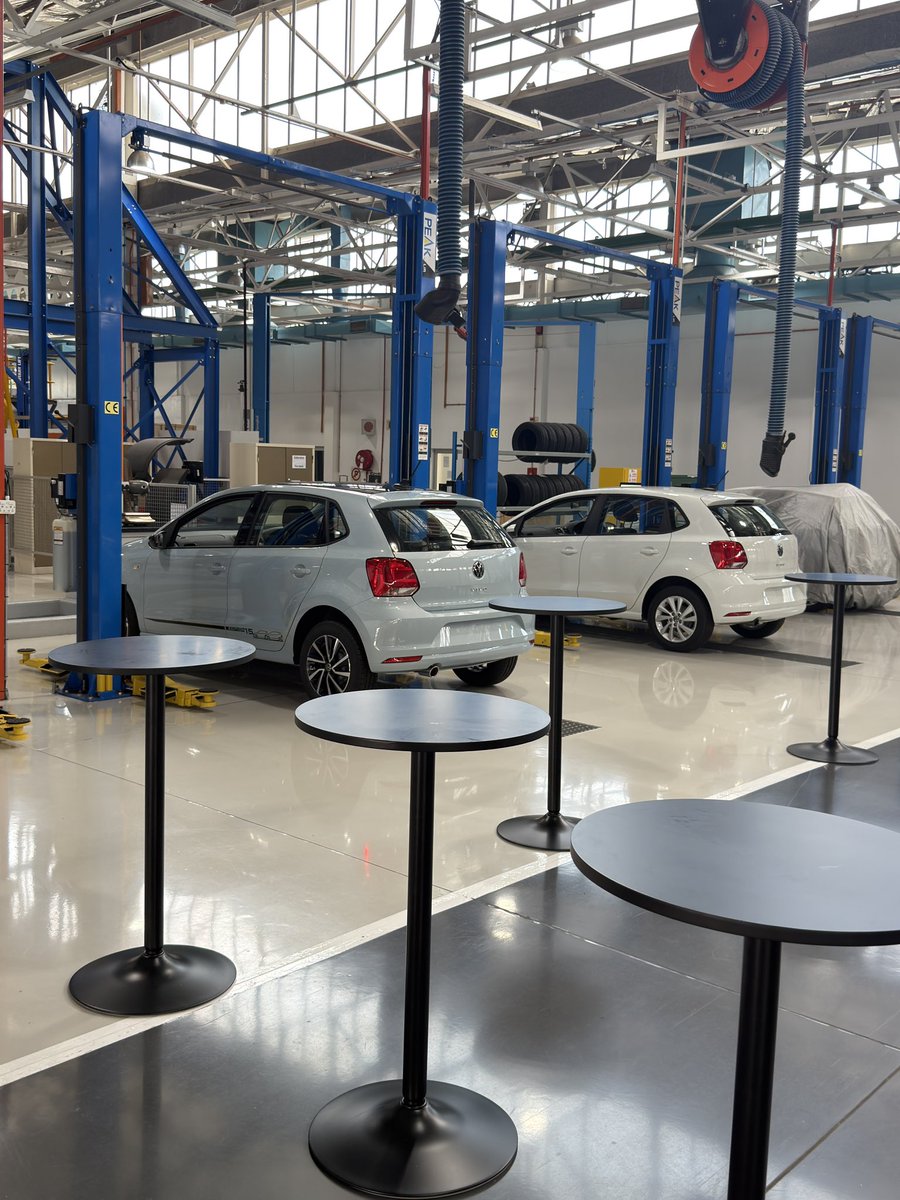 mtura712's tweet photo. Very eventful day yesterday with @VolkswagenSA @volkswagen #VolkswagenGroupAfricaIndaba2026 , we started the afternoon at Development centre for the #PoloVivo as it happens in house! https://t.co/RUMNlLymyC