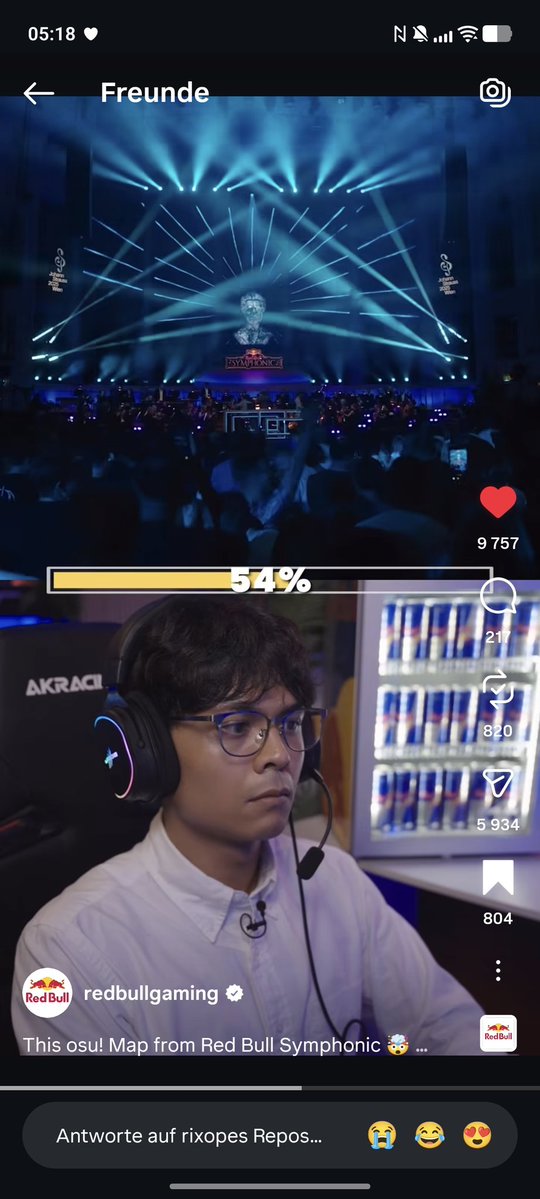 mom they put me on the red bull gaming instagram account!!!! (not yet public on the profile but viewable on mobile if you have the link)