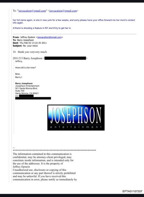 tatiann69922625's tweet image. Horrible.

« J’ai beaucoup réfléchi à cette question que vous avez posée à Bill Gates : “Comment se débarrasser des pauvres dans leur ensemble ?”… et j’ai une réponse… » – Le réalisateur Barry Josephson à Jeffrey Epstein.

Dix ans plus tard… Bill Gates a exigé que le monde…