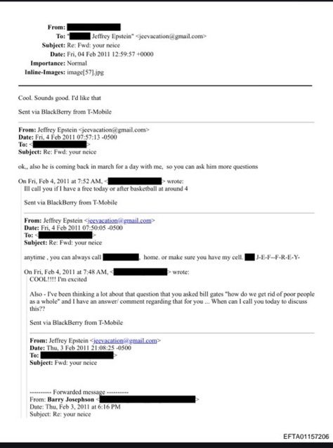 tatiann69922625's tweet image. Horrible.

« J’ai beaucoup réfléchi à cette question que vous avez posée à Bill Gates : “Comment se débarrasser des pauvres dans leur ensemble ?”… et j’ai une réponse… » – Le réalisateur Barry Josephson à Jeffrey Epstein.

Dix ans plus tard… Bill Gates a exigé que le monde…