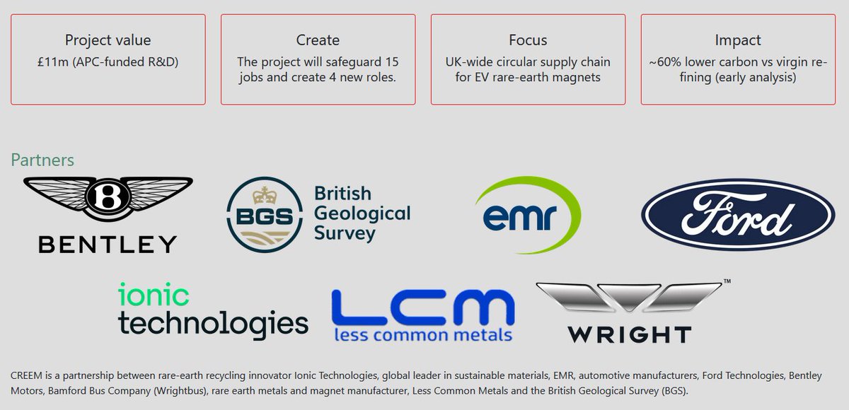 Ionic Rare Earths Limited has published an announcement advising that Ionic Technologies has received an Offer in Principle for a £12million (approximately A$24million) capital grant from the UK Government, via the Department for Business and Trade to  cornerstone the £85million