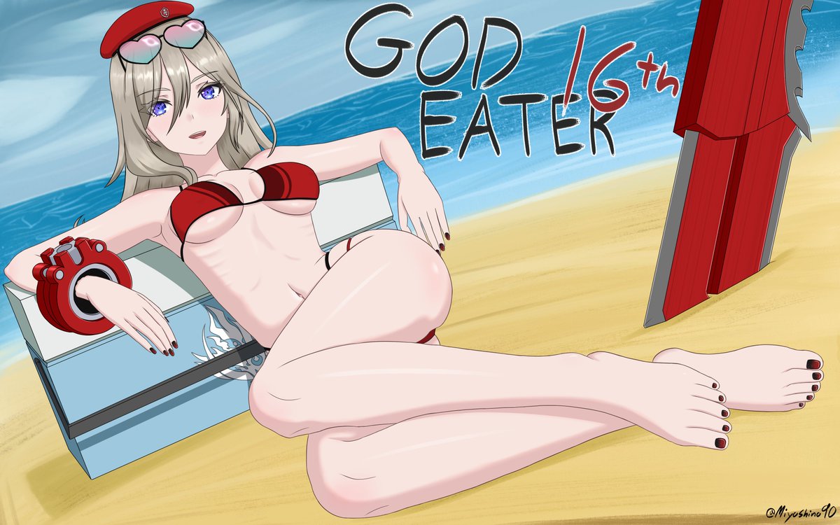 Miyoshino90's tweet photo. Bikini Alisa for GE's 16th anniversary 
#ゴッドイーター #godeater #GE16th https://t.co/Ui34bPBcAR