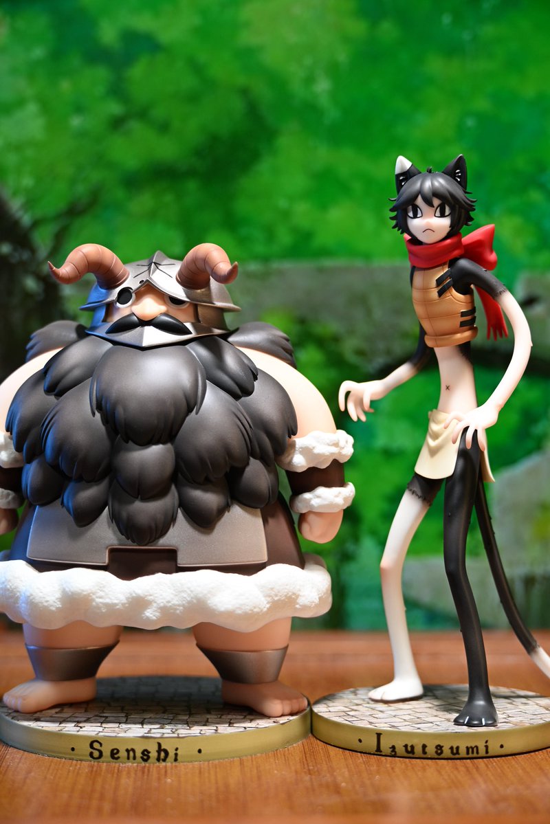 LEttby9's tweet image. ワンフェス2026冬販売情報
ディーラー：5-06-06

イヅツミ
価格：10，000円
仕様：未塗装未組立レジン制キット
スケール：1/7  140mm

センシ
 価格：10，000円
仕様：未塗装未組立レジン制キット 
スケール：1/7  120mm
原型

俺

塗装

@nekoya0215 

#ダンジョン飯 #WF2026W