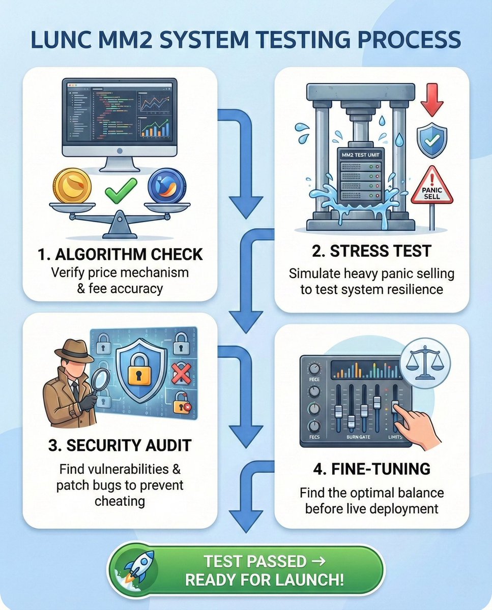 Dr_Kritsada's tweet photo. The blueprint is being stress-tested. The mechanics are being fine-tuned. The MM2 system is nearing its final form. Once the green light is given, are you ready for what comes next? 🛠️🚀
#LUNC #USTC #TerraClassic #MM2 #LUNCArmy #CryptoTesting #Defi https://t.co/0rlT3lbYCT