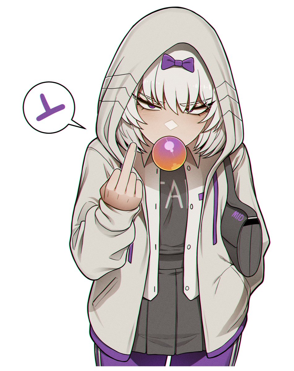 BL00DINTH3WATER's tweet photo. She sees you staring at her . . .
what? just cause you got two eyes doesn't mean you should point them at her!

Screw off,
Less you want her to bite on and dig into you. 💢 https://t.co/zMRB0Ksm3f