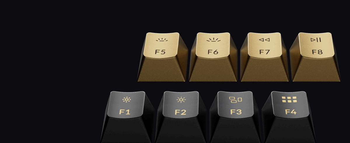 Keychron Copper This keyboard is made of Copper. The Keychron Q1 HE Copper...