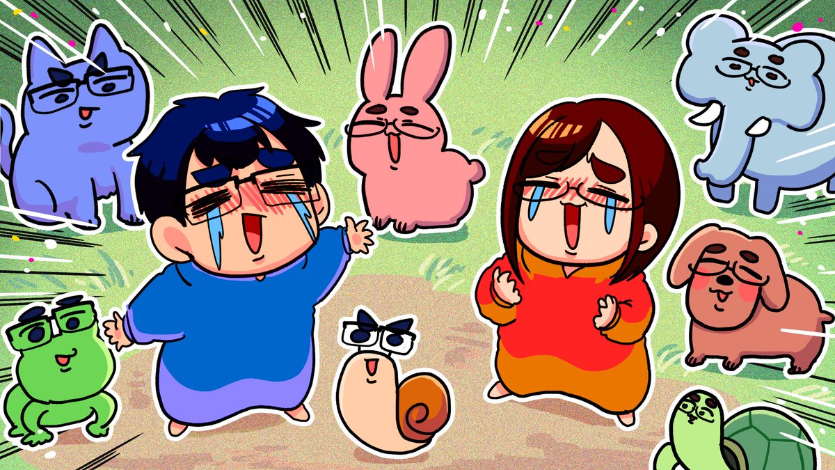 natsume_sanchi's tweet photo. 今日の動画はゲームチャンネル！！！！！！！

【神回】面白すぎてお腹痛くなる動物園がこちらですwwwwwwwwwwwwwwwwwwwwwww
https://t.co/QrHHcz8sp6 https://t.co/5VAc8ueWwj