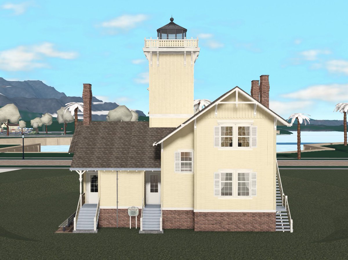 qtxz4's tweet photo. I'm most likely never gonna finish the last two rooms of this house, but I'm finally posting it! Hereford Inlet Lighthouse, circa 1874. More pics in the comments. https://t.co/L9NBBNNE8B