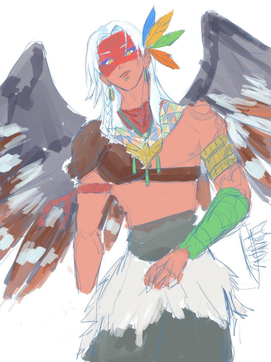 teuzurou's tweet photo. Dnd OC aasimar fighter 
Tekohá https://t.co/64KwuLSZcq