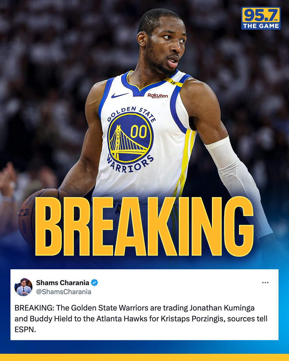 95.7 The Game tweet media