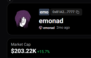 LordEmo's tweet image. 1 bitcoin is 70 thousand united states dollars btw

fuck you

higher

monad has motion

emonad