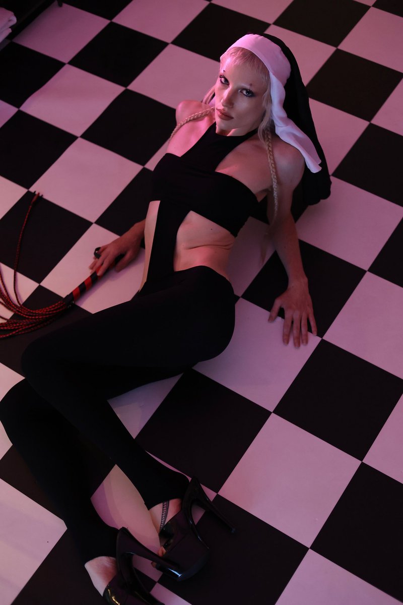 redroommelb's tweet photo. Confessional hour has begun…. 

The sisterhood has arrived to guide Melbourne’s sinners toward repentance…. https://t.co/Pyj5Z4aZxu