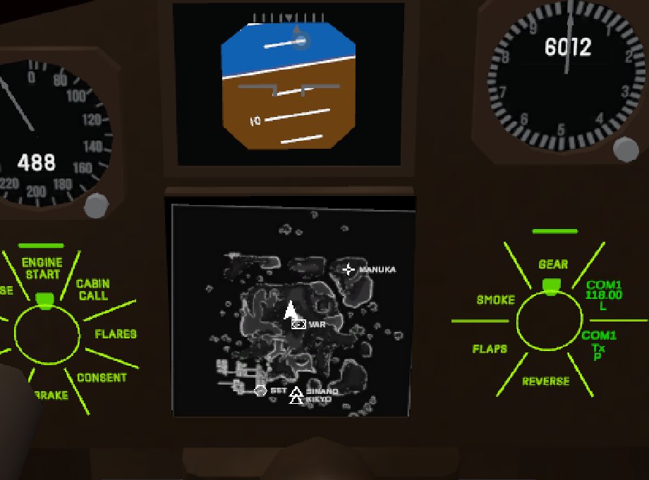 VRChatで使えるレーダーシステム「VAIRS（ヴイエアーズ）」を開発中です！
航空機の位置速度、無線標識などを統合管理し、管制塔やコックピットのNDに表示可能で、Squawkにも対応しています！
サンプルをもとに画面を自作することも可能！
SaccFlightで検証中ですが、依存せず独立して動作します！