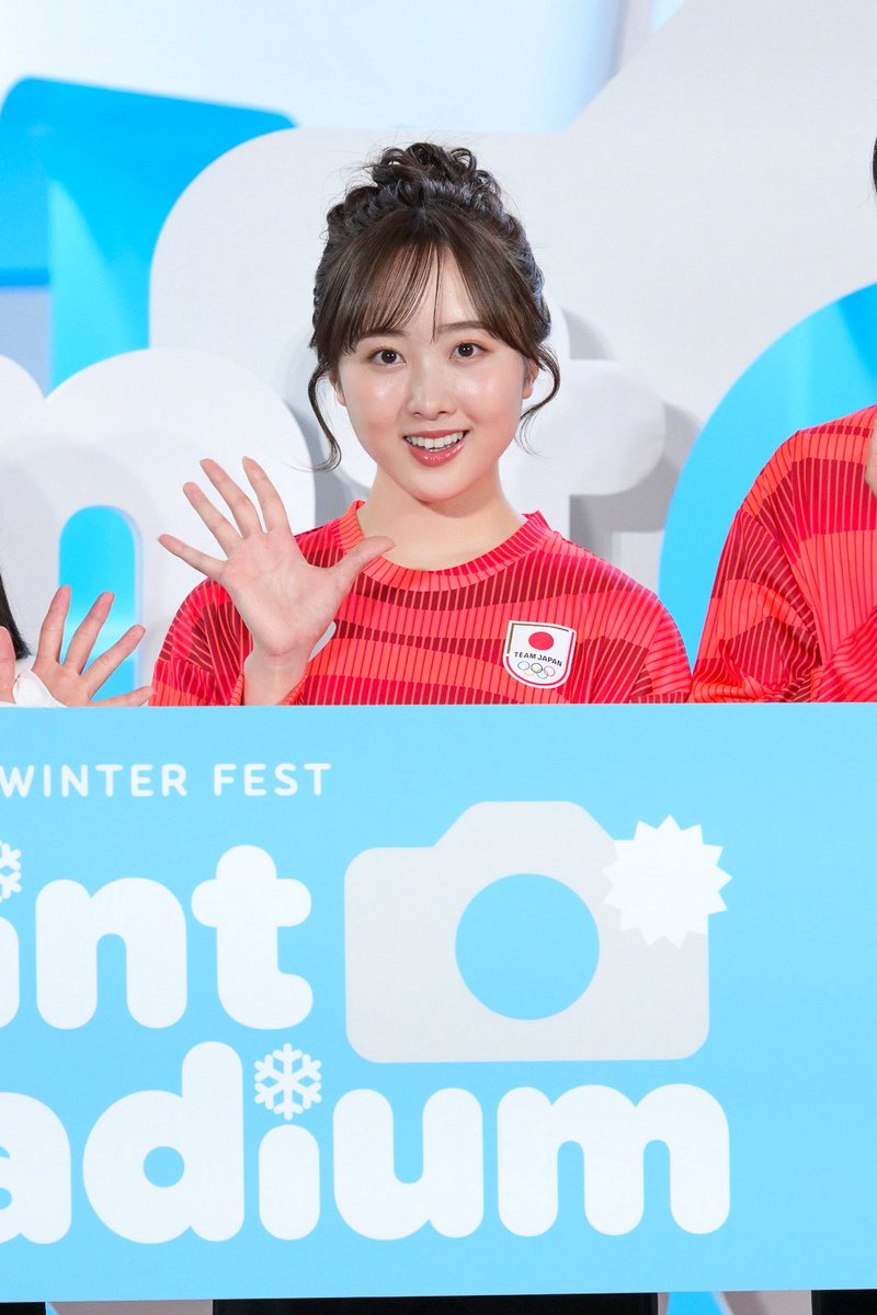ˋˏ❄️本田望結 オープニングイベント❄️ˎˊ˗ #本田望結 がTEAM JAPAN