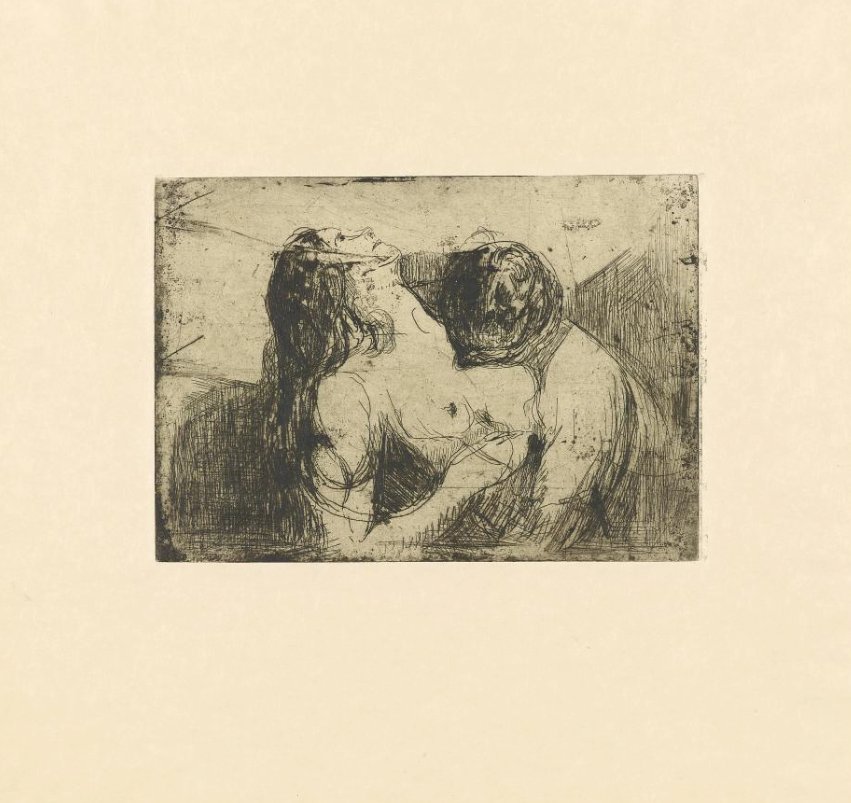 Bittet (The Bite), Edvard Munch, 1914