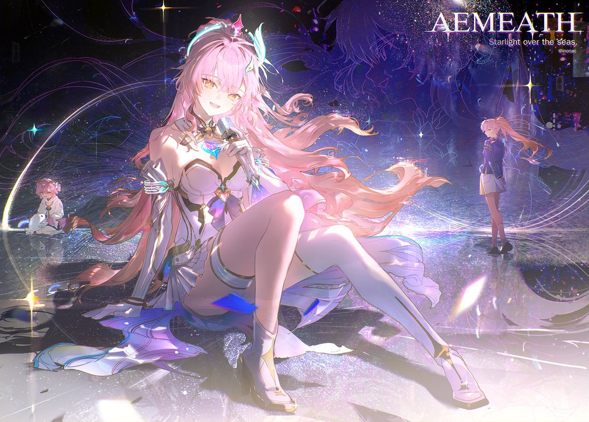 Starlight over the seas.
————————————
#WutheringWaves #Wuwafanart #Aemeath #鳴潮 #エイメス