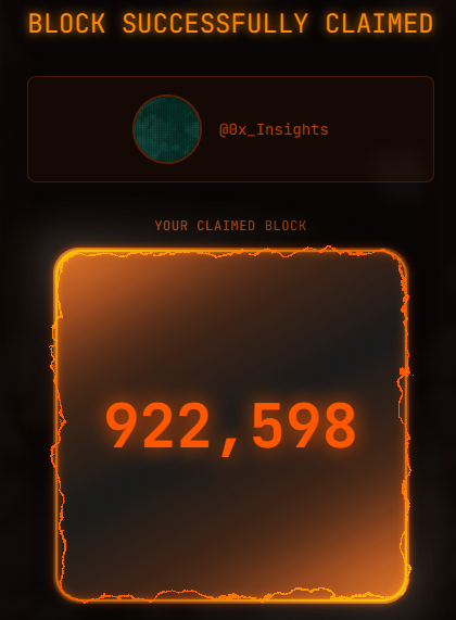 I just claimed Bitcoin Block #922,598 on @NATdotfun! 🟧

The new era of digital substance is here.

nat.fun/?refId=3864fb7…