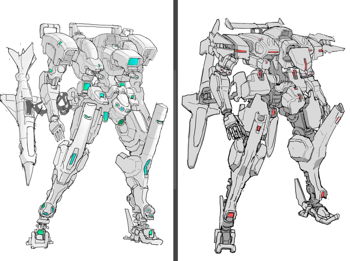 装脚戦闘機をみてくれ