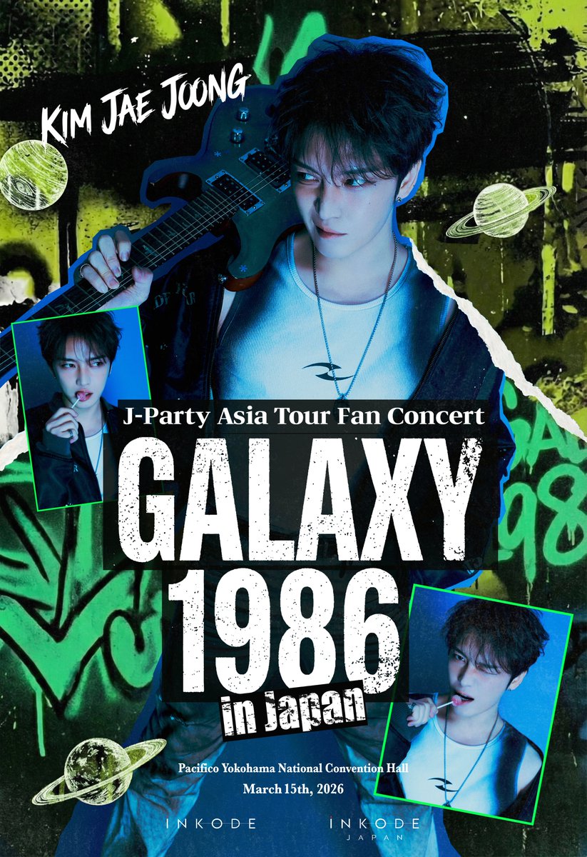 【#JAEJOONG】
2026 KIM JAE JOONG J-Party Asia Tour Fan Concert
 "GALAXY 1986" in Japan

抽選先行受付
本日2/8(日)23:59まで！

↓お申込みはこちら
l-tike.com/jaejoong/

<a href="/iNKODE_JP/">iNKODE JAPAN Official</a>
<a href="/bornfreeonekiss/">kimjaejoong</a>

#ジェジュン #김재중 #金在中　
#GALAXY_1986 #갤럭시_1986