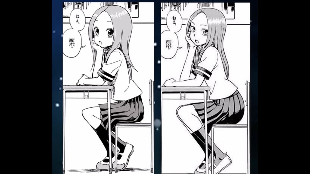 からかい上手の高木さん
◀︎現在
▶︎初期
だいぶん変わってるな( ◜ᴗ◝)