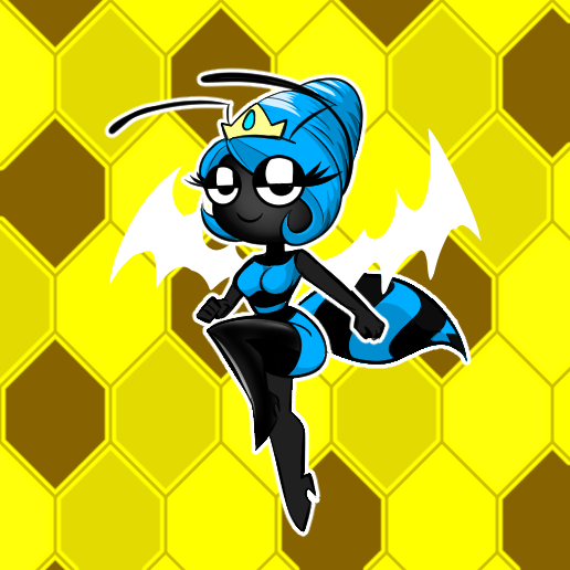 Got bored so Here's honeybee fairy. Yellow is a normal one and blue is one loyal to Lilith's faction.