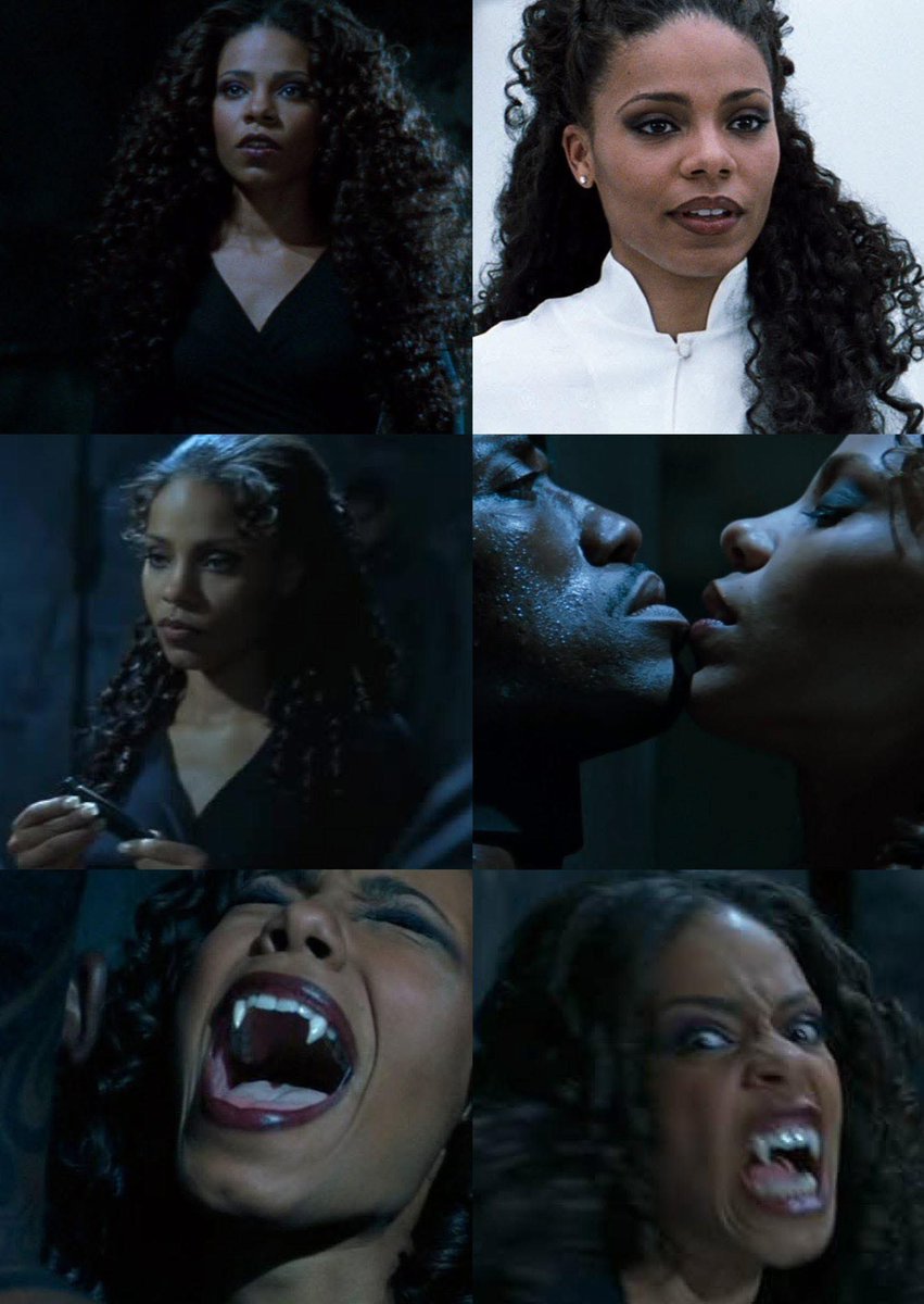 Thehorrorkid's tweet photo. Sanaa Lathan as Vanessa Brooks in Blade (1998)🩸 https://t.co/XcjiJ9s25h