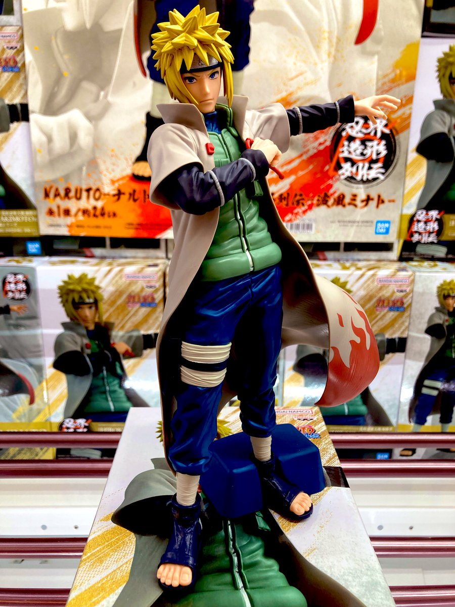 🔥新景品入荷情報🔥 #NARUTO-#ナルト疾風伝 忍界造形列伝- #波風ミナト