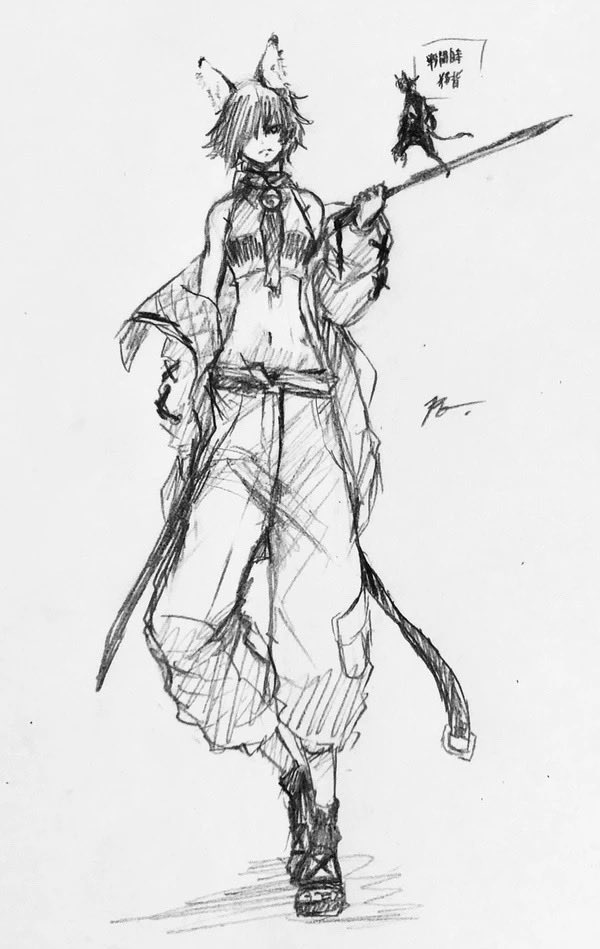 過去絵  #イラスト 