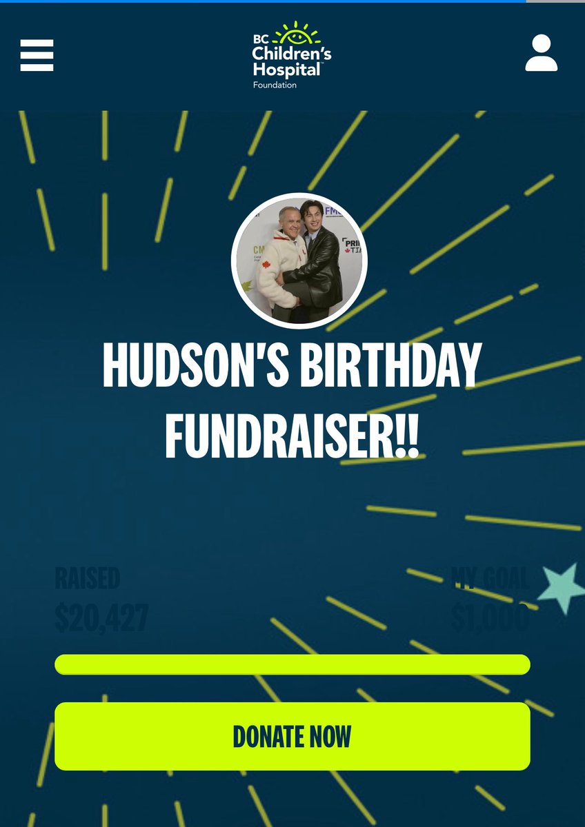 HudsonWilliaMNL's tweet photo. In honor of Hudson the fundraiser Reached 20K!!!! DONATE IF YOU CAN!! 🥹🤍🤍 
WE LOVE YOU ALL!!!! https://t.co/mCRIMc0e7u