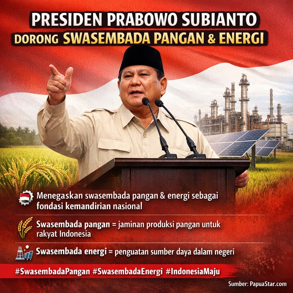 Swasembada pangan &amp; energi bareng Presiden Prabowo jadi harapan baru biar Indonesia berdiri di kaki sendiri #SwasembadaPangan